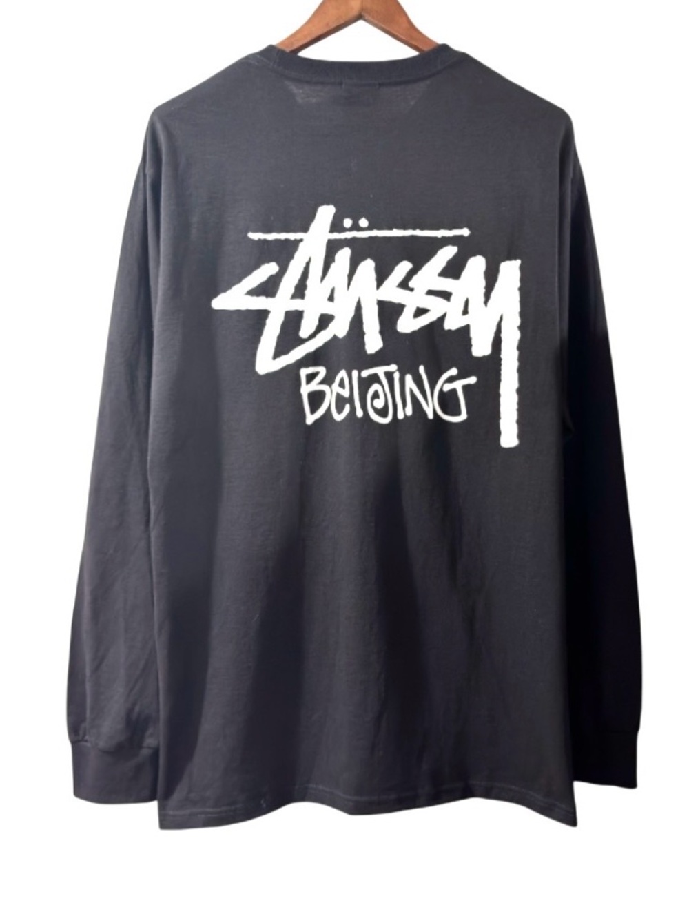 Stüssy Beijing Chapter Long Sleeve Shirt Size Men’s Large (NWOT)